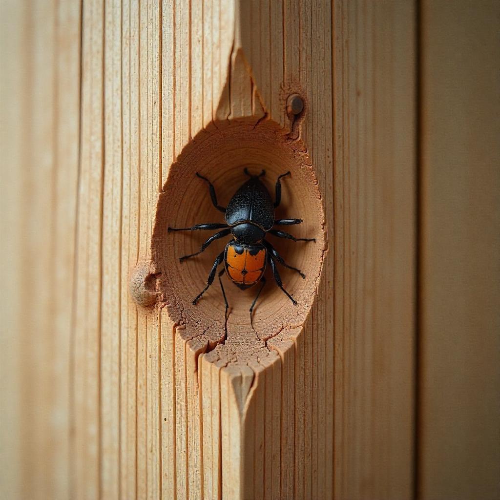 Holzkäfer und ihr Einfluss auf Holzqualität und -schutz
